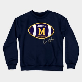 Michigan Wolverines Go Blue Crewneck Sweatshirt